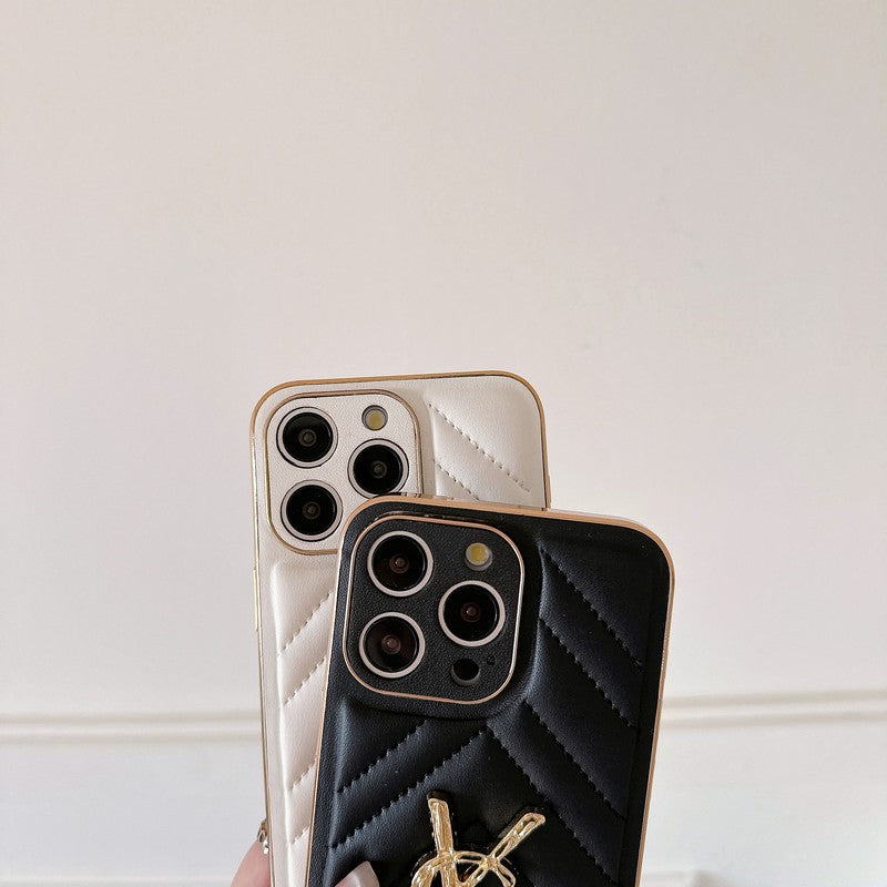 Saint Color Leather iPhone Case mysite