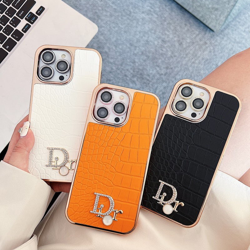 CD Diamond Logo Rose Gold iPhone Case mysite
