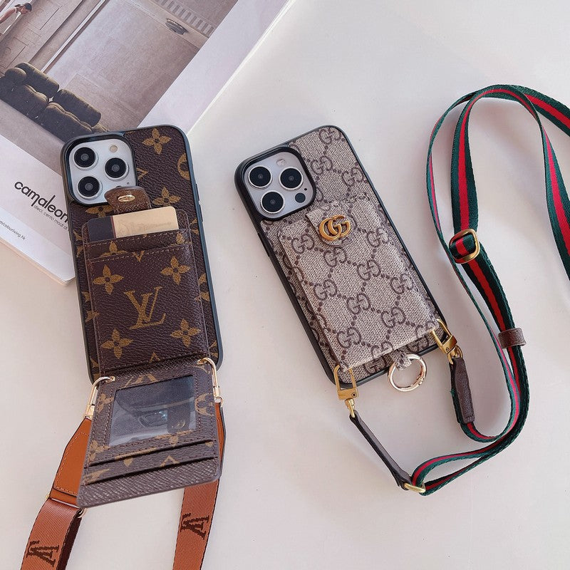 Lou Card Bag Classic Chain iPhone Case mysite