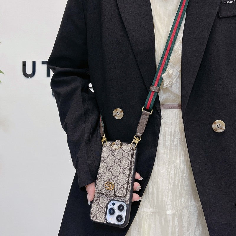 Lou Card Bag Classic Chain iPhone Case mysite
