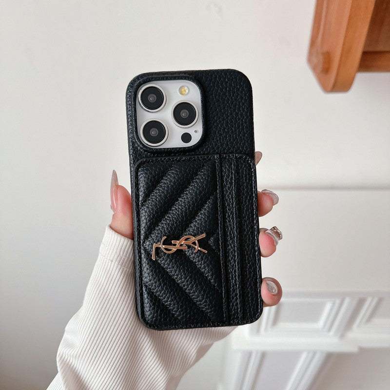 Saint Card Bag Leather iPhone Case mysite