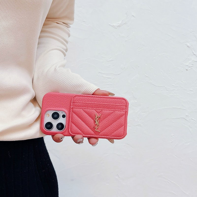 Saint Card Bag Leather iPhone Case mysite