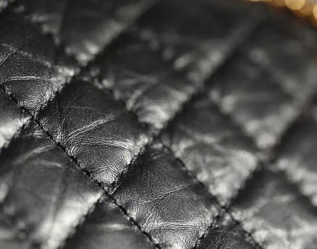 CC Classic 2.55 Flap Bag 24cm Black Aged Lambskin mysite