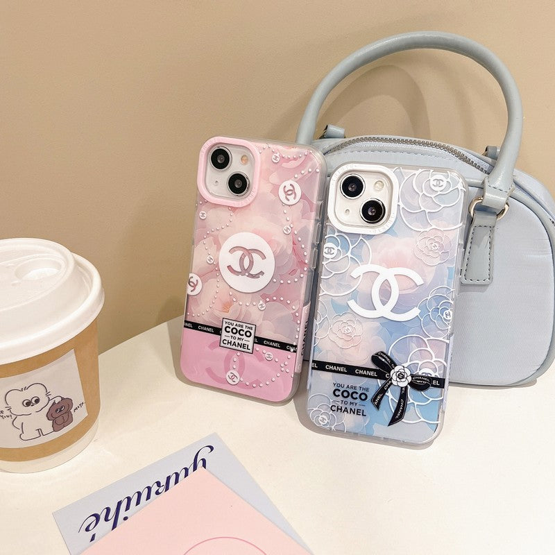 CC Pink & Blue iPhone Case mysite