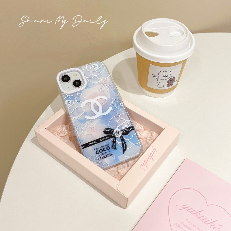 CC Pink & Blue iPhone Case mysite