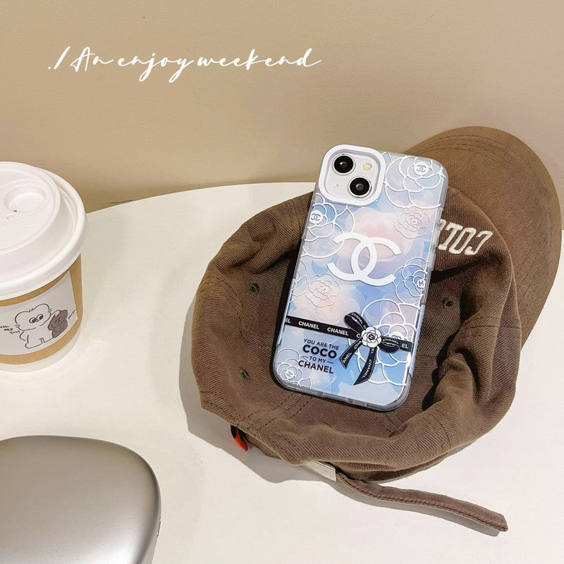 CC Pink & Blue iPhone Case mysite