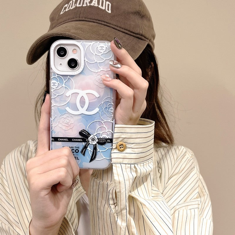 CC Pink & Blue iPhone Case mysite