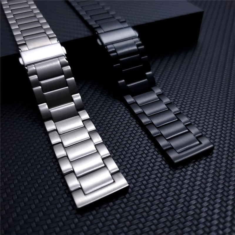 Silver Titanium Watch Band mysite