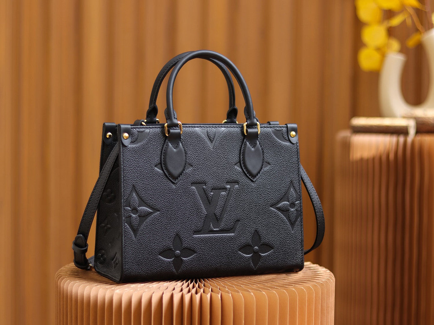 Louis Vuitton Ebene Monogram Leather Bag mysite