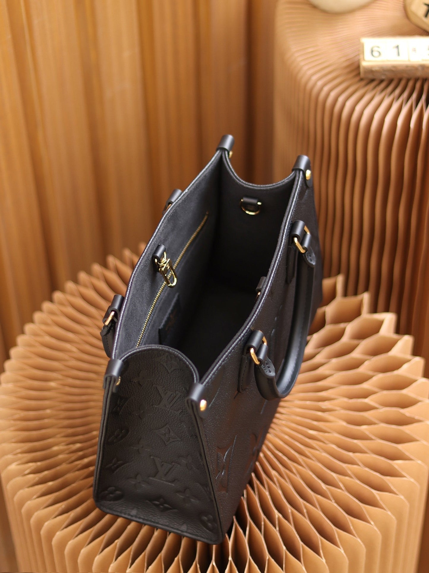 Louis Vuitton Ebene Monogram Leather Bag mysite