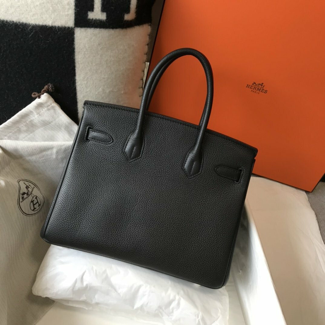 Hermes Handle Bag 30cm Black mysite