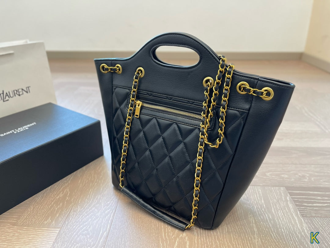 YSL SAINT LAURENT New Shopping Tote Bag 25x27cm mysite