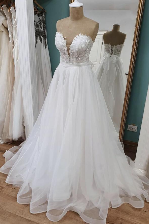 White lace long ball gown prom dress white formal dress cg17957s mysite