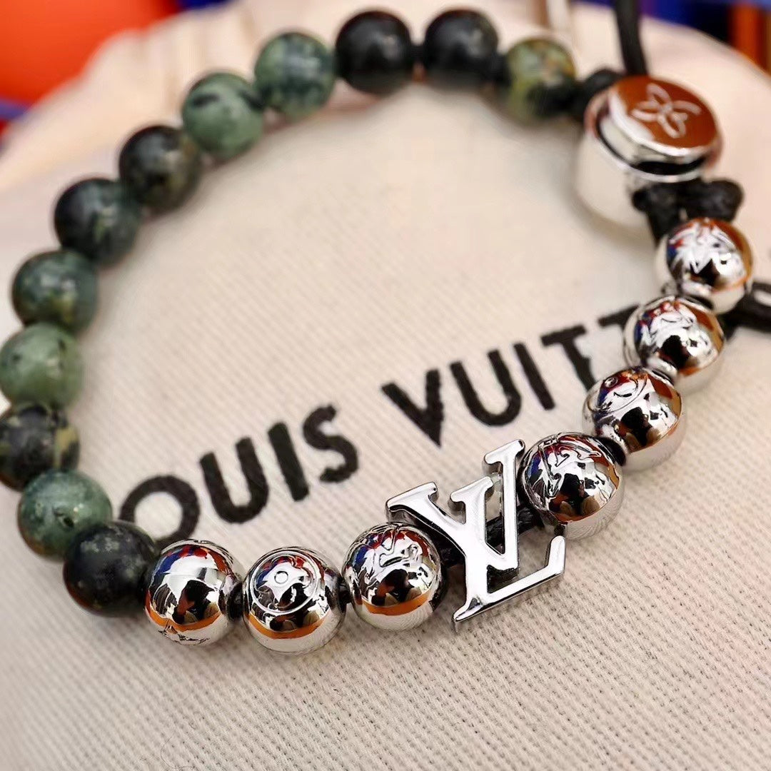 Monogram Adjustable Beads Bracelet mysite