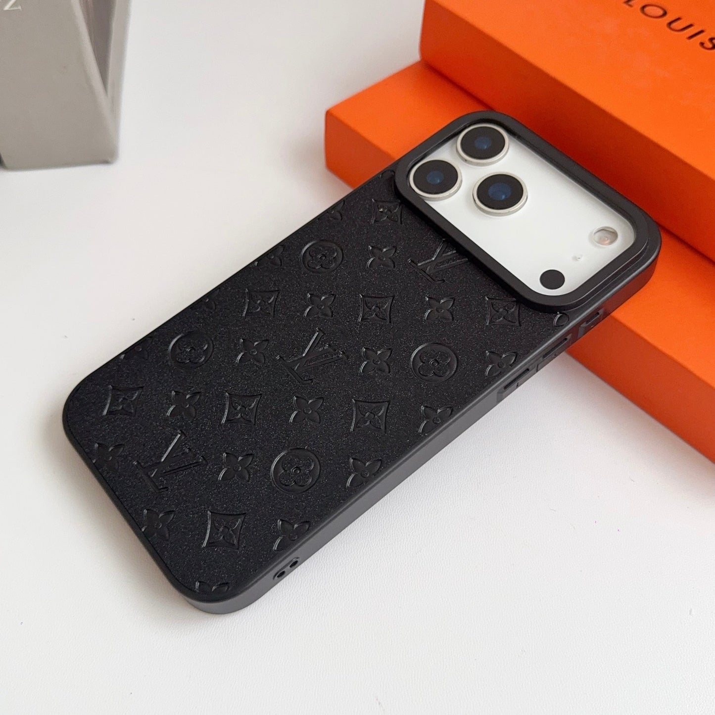 Lux LV Leather Phone Case For iPhone 17 / 16 / 15 / 14s mysite