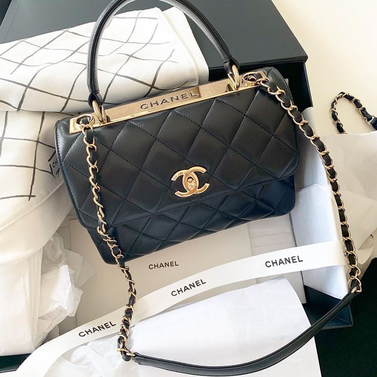 Chanel Trendy CC Flap Bags-Black mysite