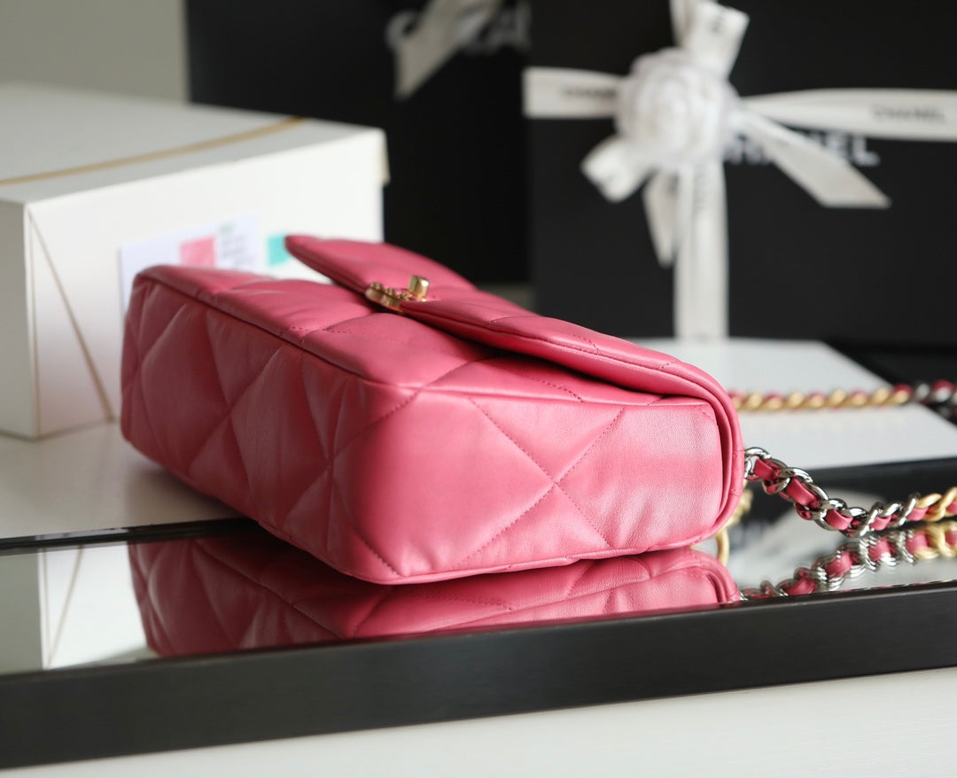 Chanel 19 Flap Bag Medium Pink - 30cm mysite