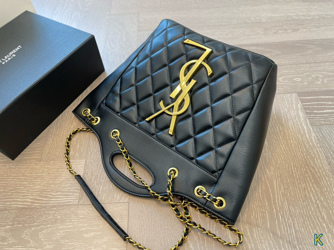 YSL SAINT LAURENT New Shopping Tote Bag 25x27cm mysite
