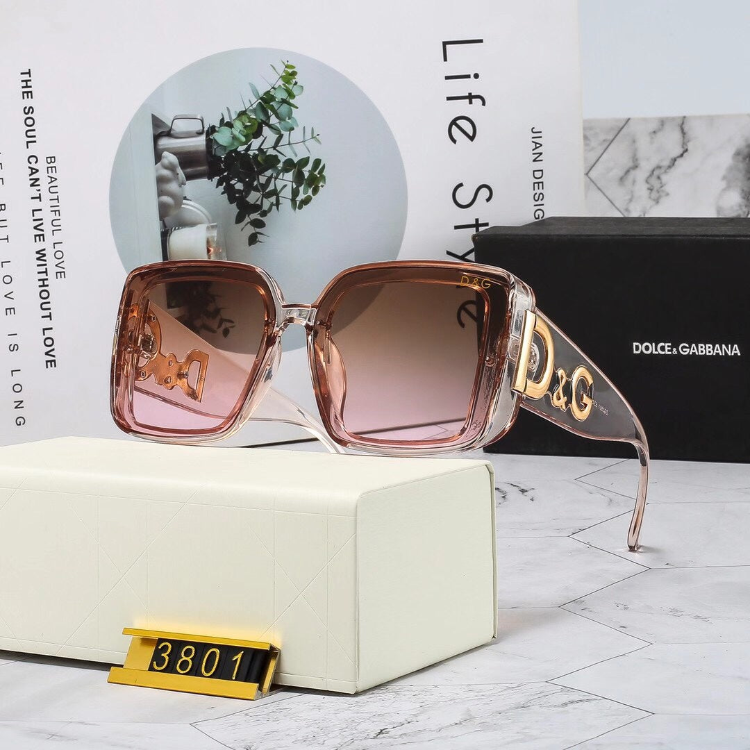 Woman's Thick Frame Fashion Sunglasses 3801 mysite