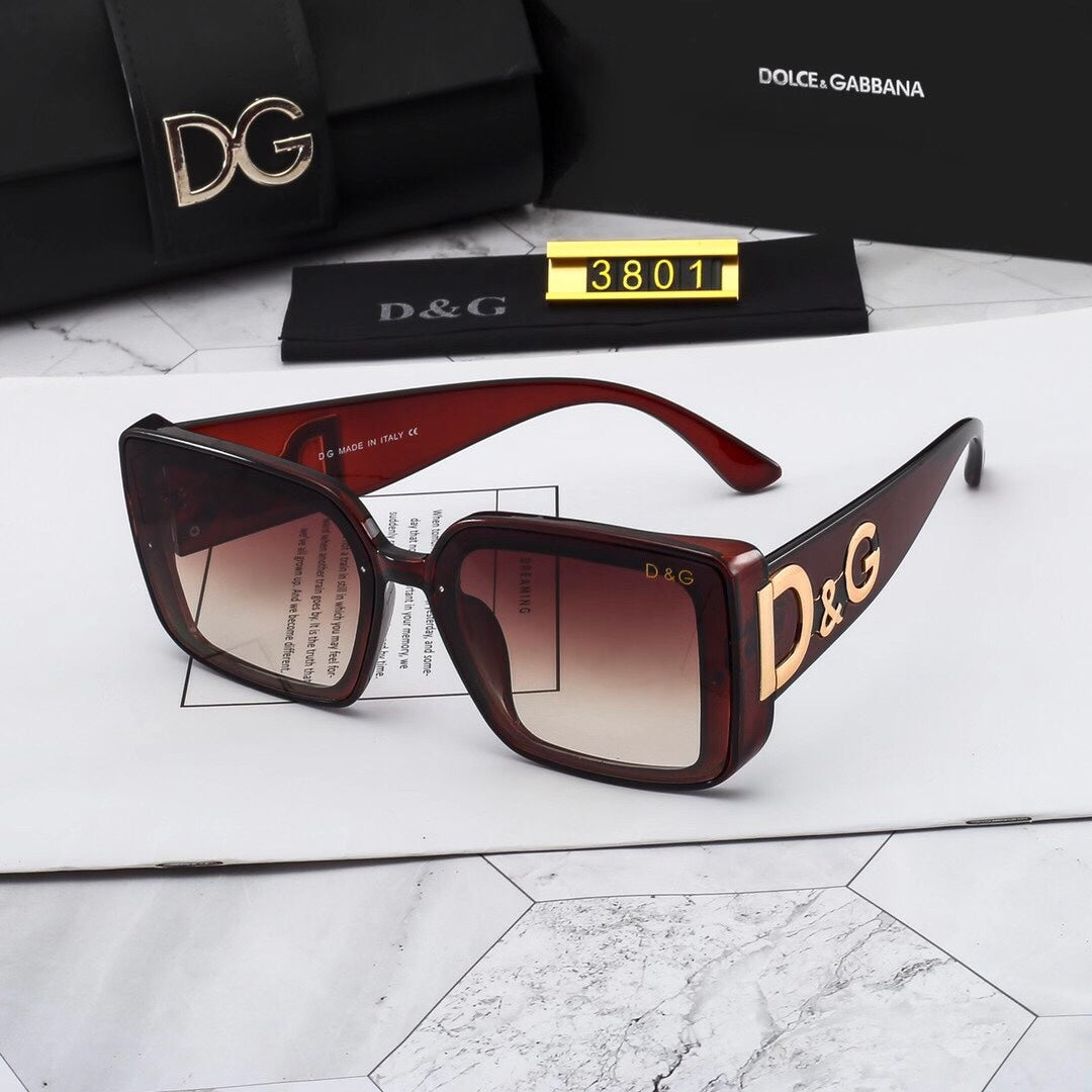 Woman's Thick Frame Fashion Sunglasses 3801 mysite