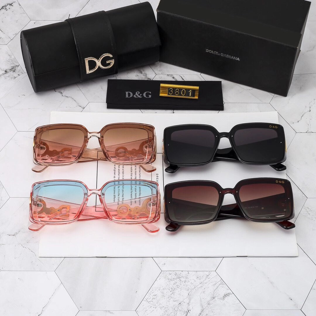 Woman's Thick Frame Fashion Sunglasses 3801 mysite