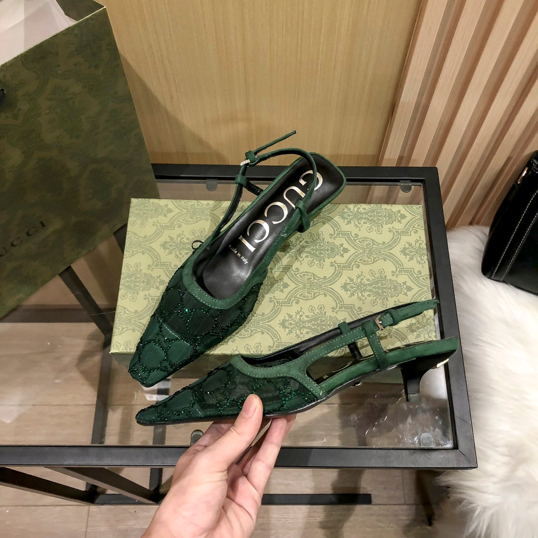 Diamond G Back Strap Mes-1h Low Heel Sandals-1 mysite