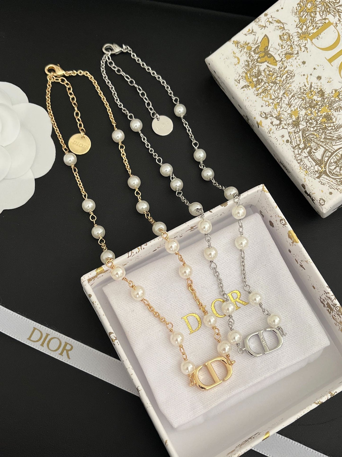 Cute pearl necklace mysite