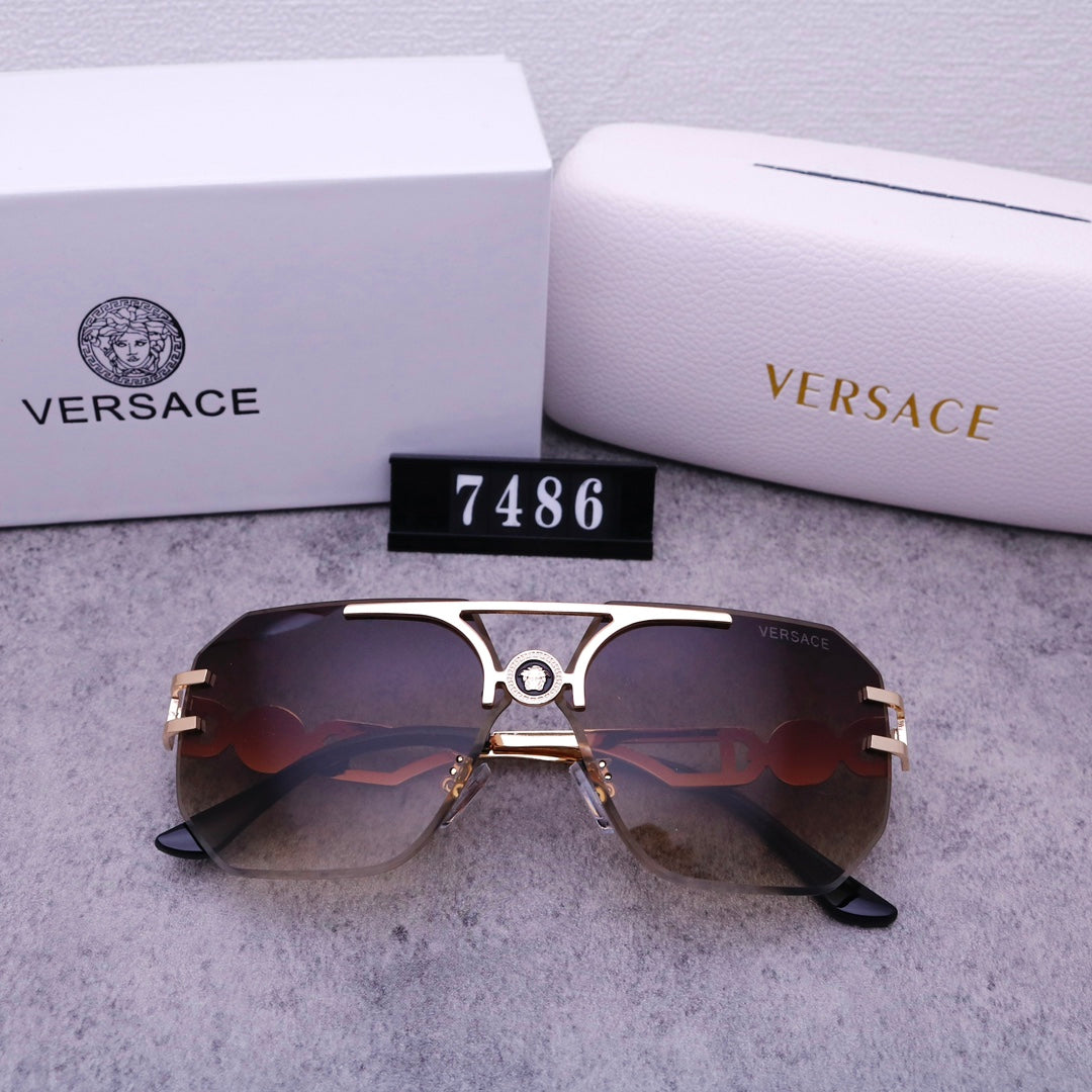 Stylish Medusa Rimless Sunglasses 7486 mysite