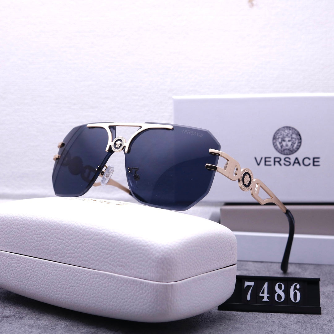 Stylish Medusa Rimless Sunglasses 7486 mysite