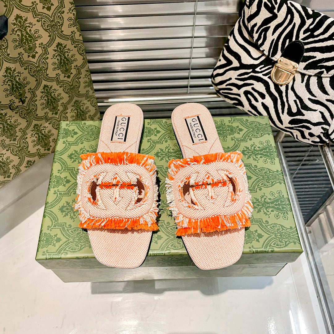 Tas-1s-1el Hollow G Flat Slippers-1 mysite