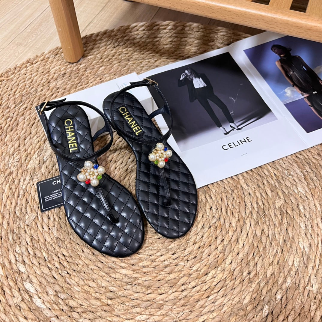Clover Pearl Flip Flops Sandals mysite