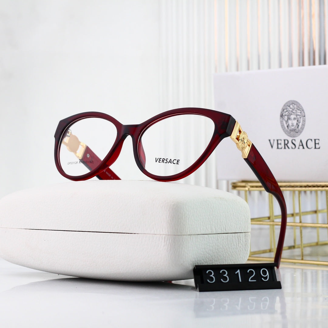 Retro Cat-Eye Metal Frame Glasses mysite