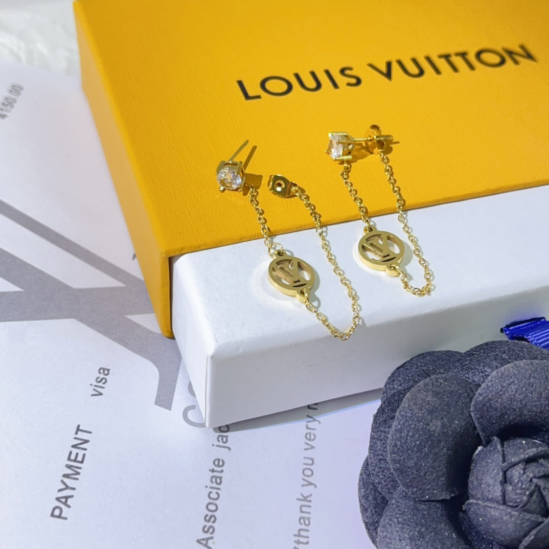 Crystal pendant earrings mysite