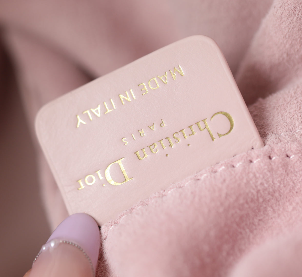 CD Toujours Bag Pink Calfskin mysite