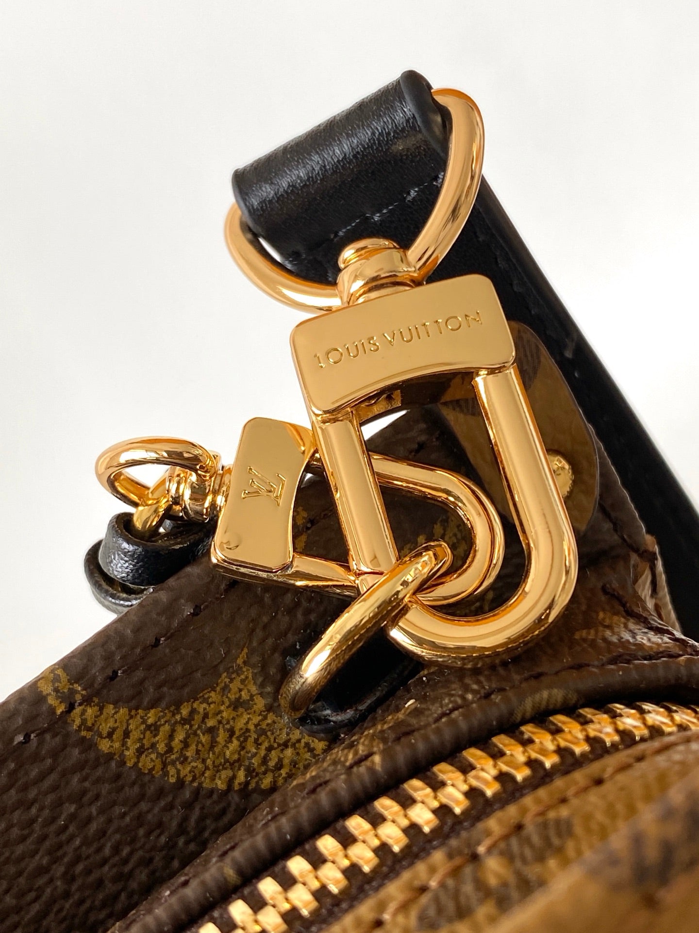 LV M14236 OnTheGo East West Chain 25cm Brown Monogram Giant & Canvas mysite