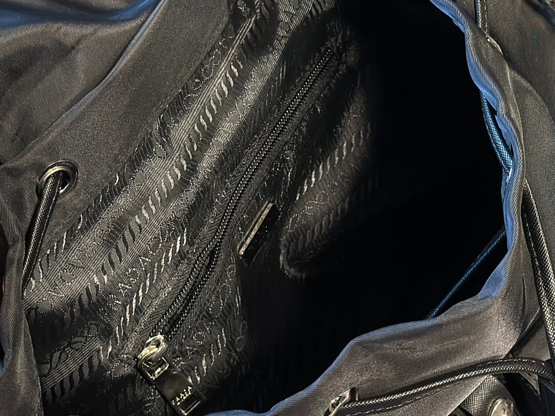 PRA DUMA 32 BACKPACK IN BLACK RE-NYLON mysite