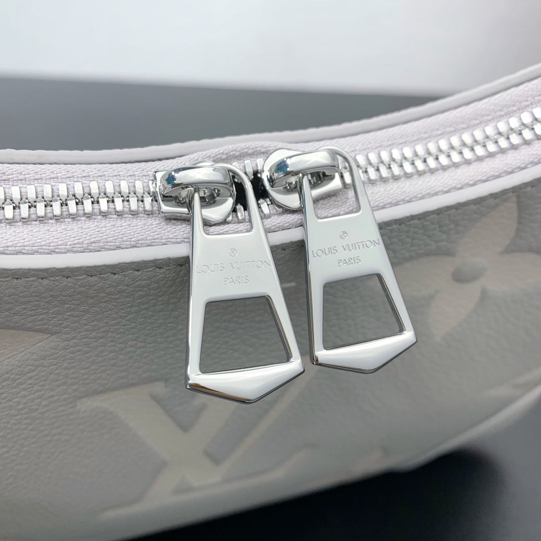 LV Boulogne Brume Gray Monogram Cowhide 205491 mysite