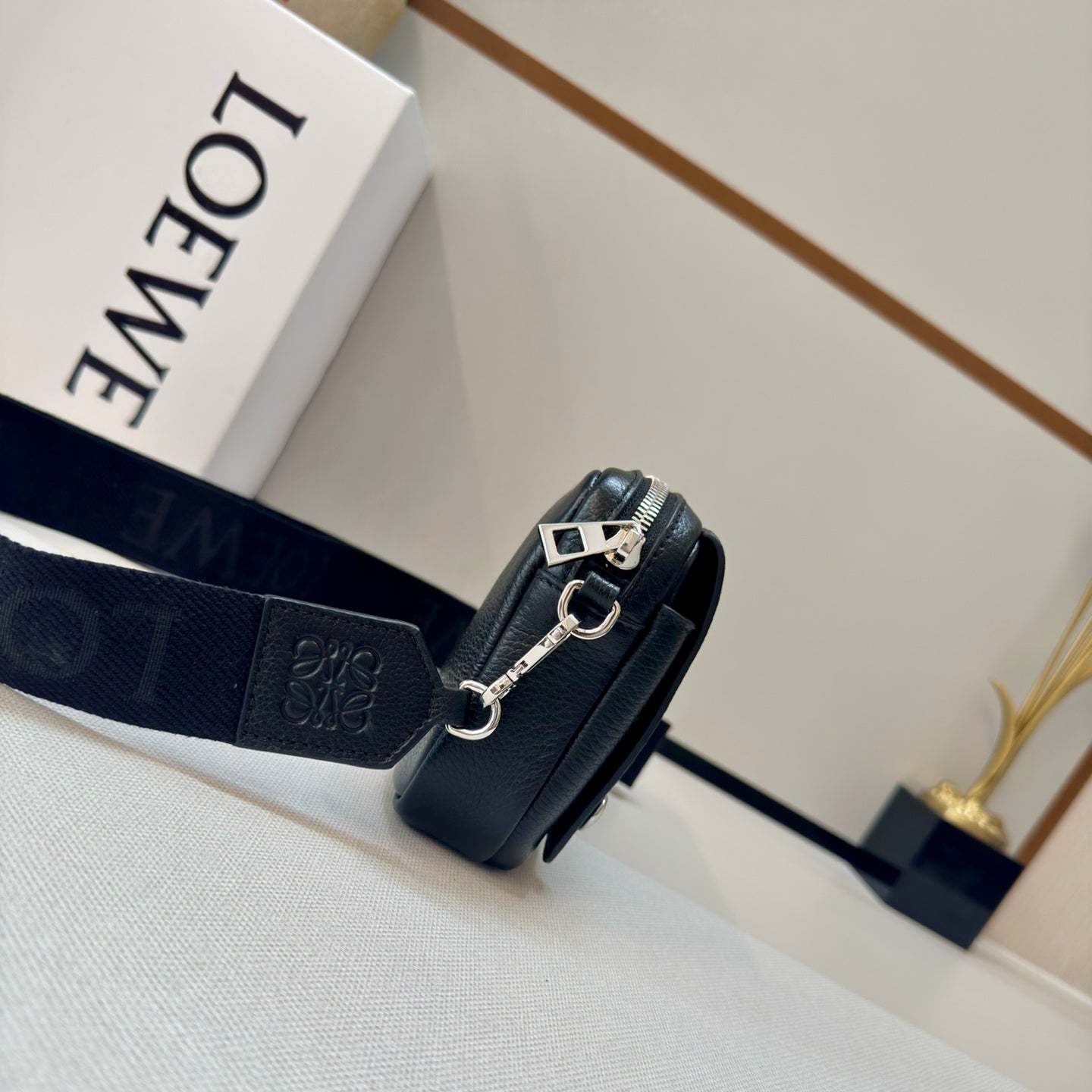 Loewe Messenger Bags 20 Black Cowhide mysite