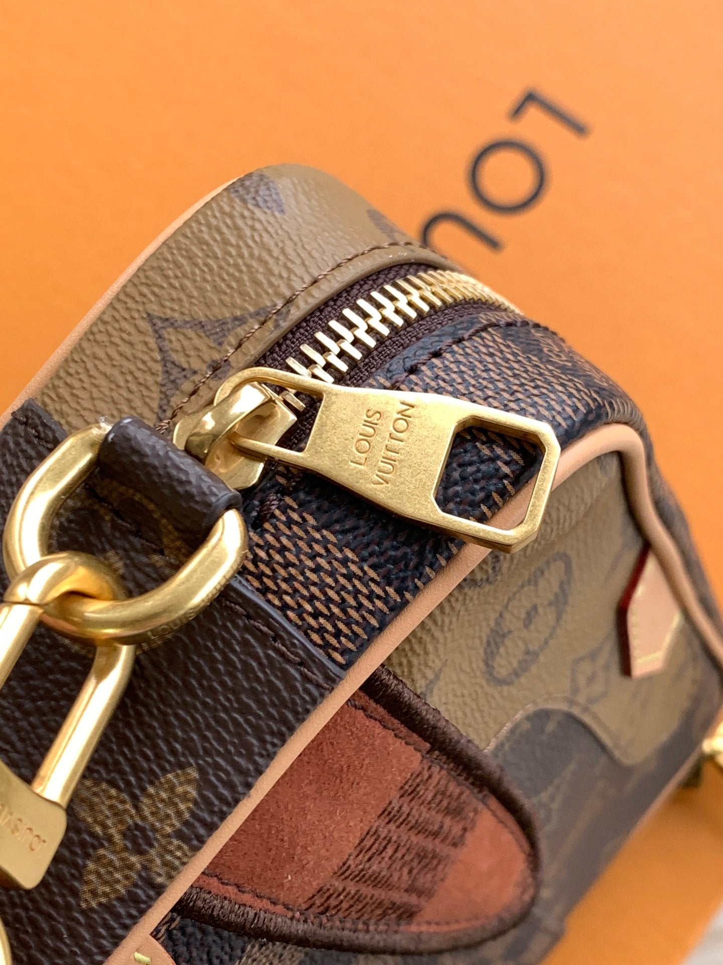 LV Trocadéro Bag Brown Boro Monogram Landscape canvas & Cowhide mysite