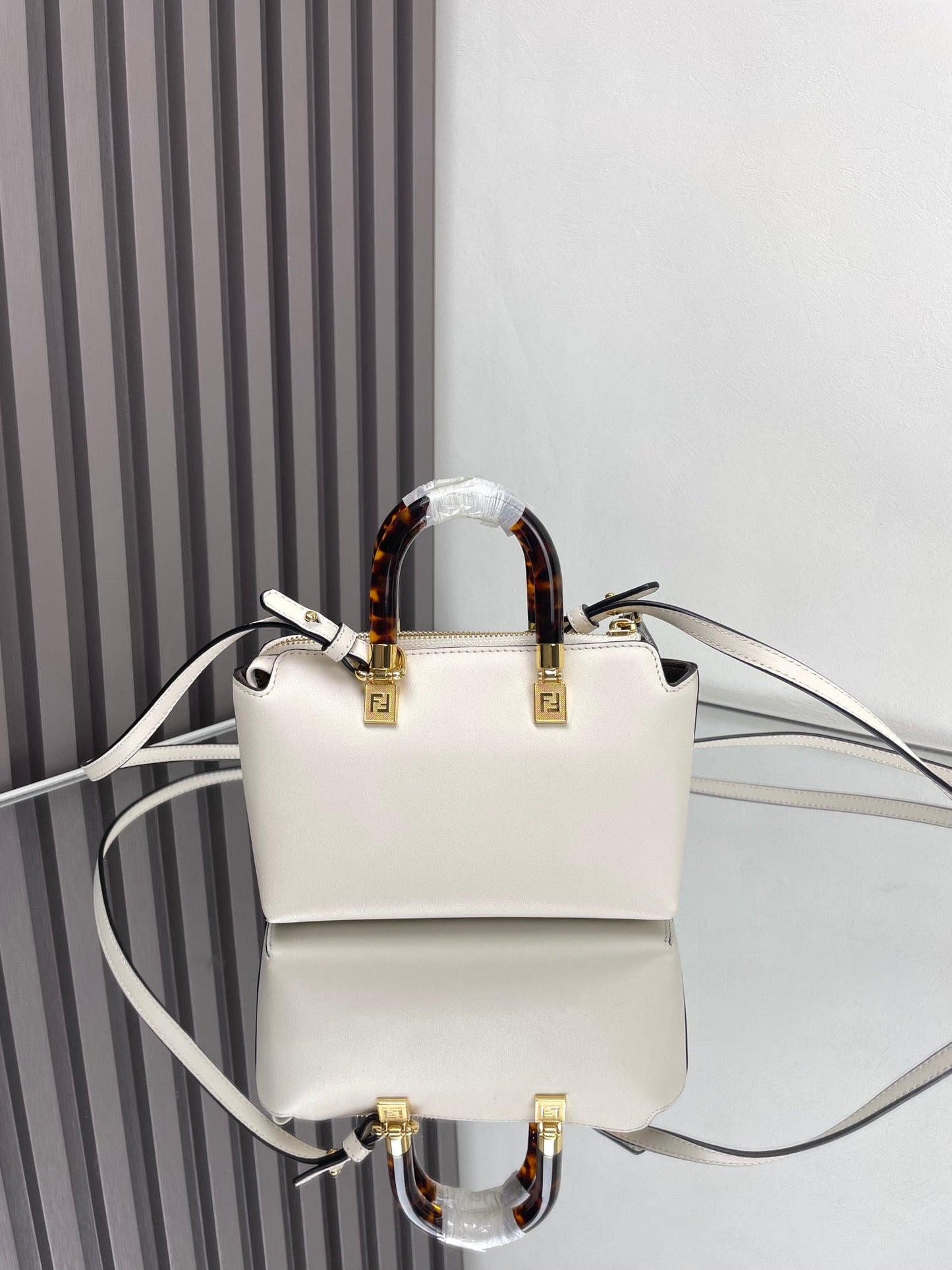 BY THE WAY MINI 18 IN WHITE LAMBSKIN GOLD HARDWARE mysite