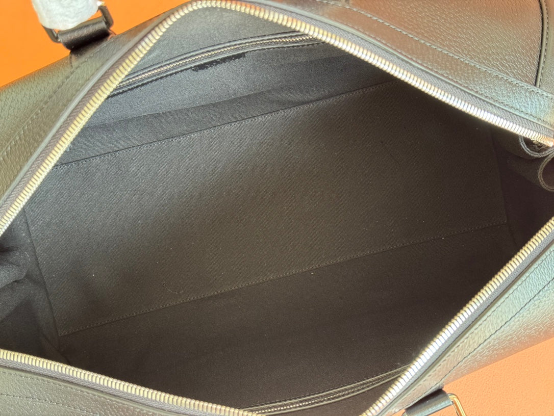 Gucci Duffle Bag 44 Black Canvas 239956 mysite