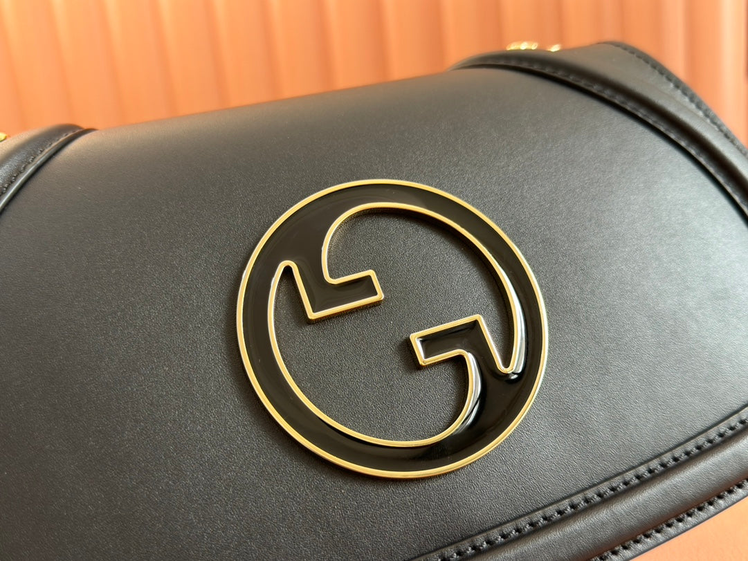 Gucci Blondie Small Shoulder Bag 26 Black Calfskin 272179 mysite