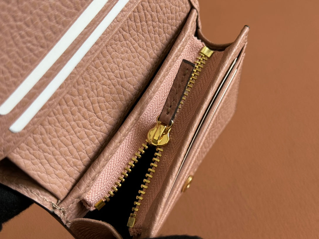 Gucci Marmont Wallet Ebony mix Pink Canvas Leather 250960 mysite