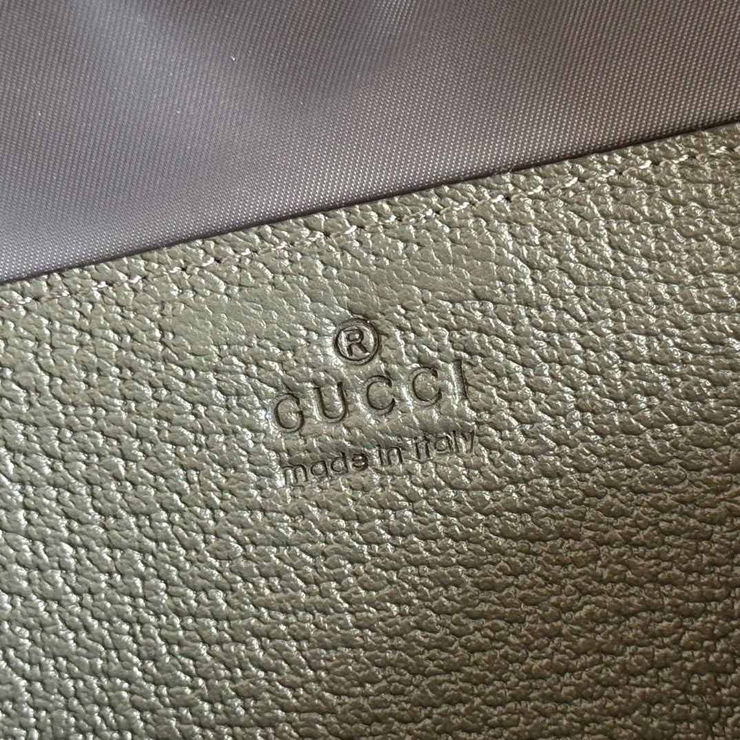 GG Ophidia Small Crossbody Bag Dusty Blue GG Monogram Fabric 272073 mysite