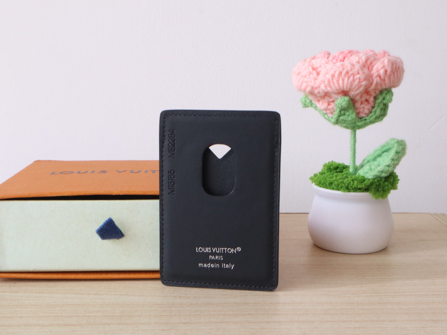 LV Porte-Cartes Magnet Brown Black Monogram Canvas & Cowhide mysite