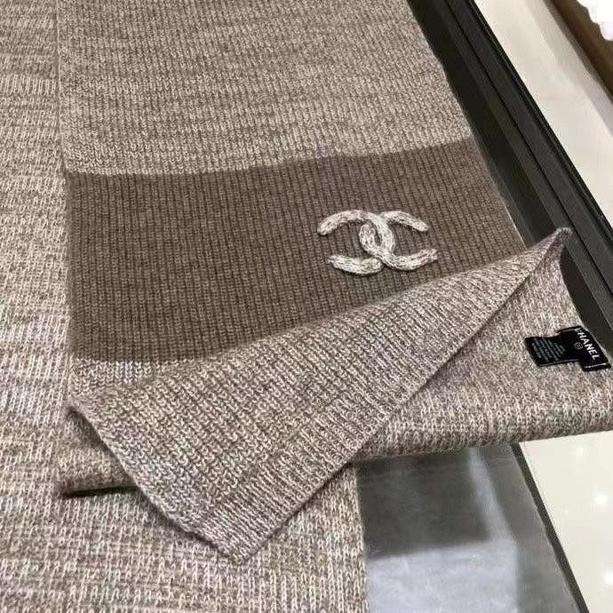 CC Scarf 200 CM In Brown Cashmere 416774 mysite