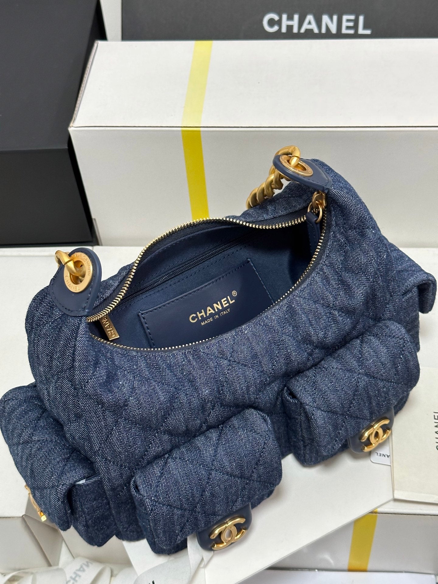 CC 25C Hobo 31cm Space Demin Gold Hardware 243575 mysite