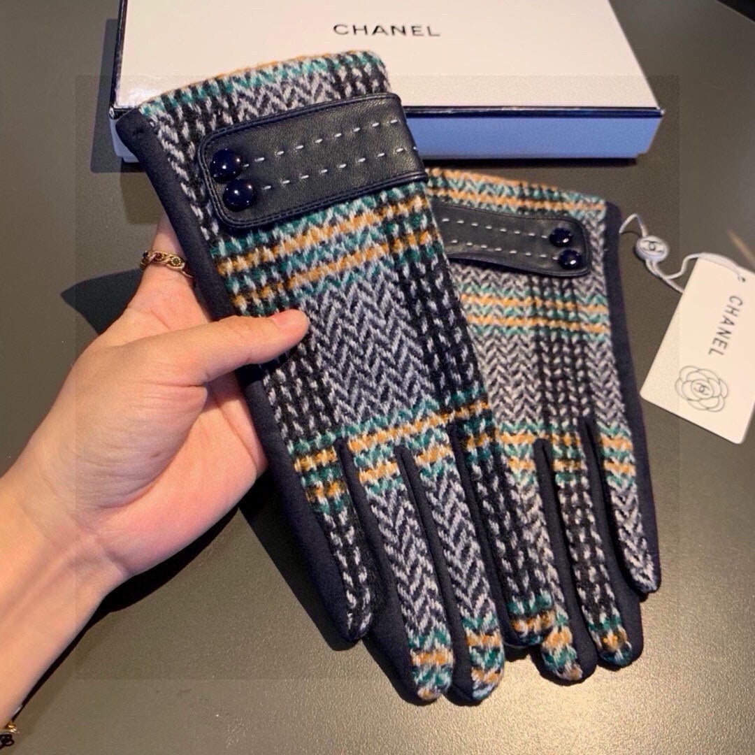 GLOVES IN COLORFUL WOOL 429243 mysite