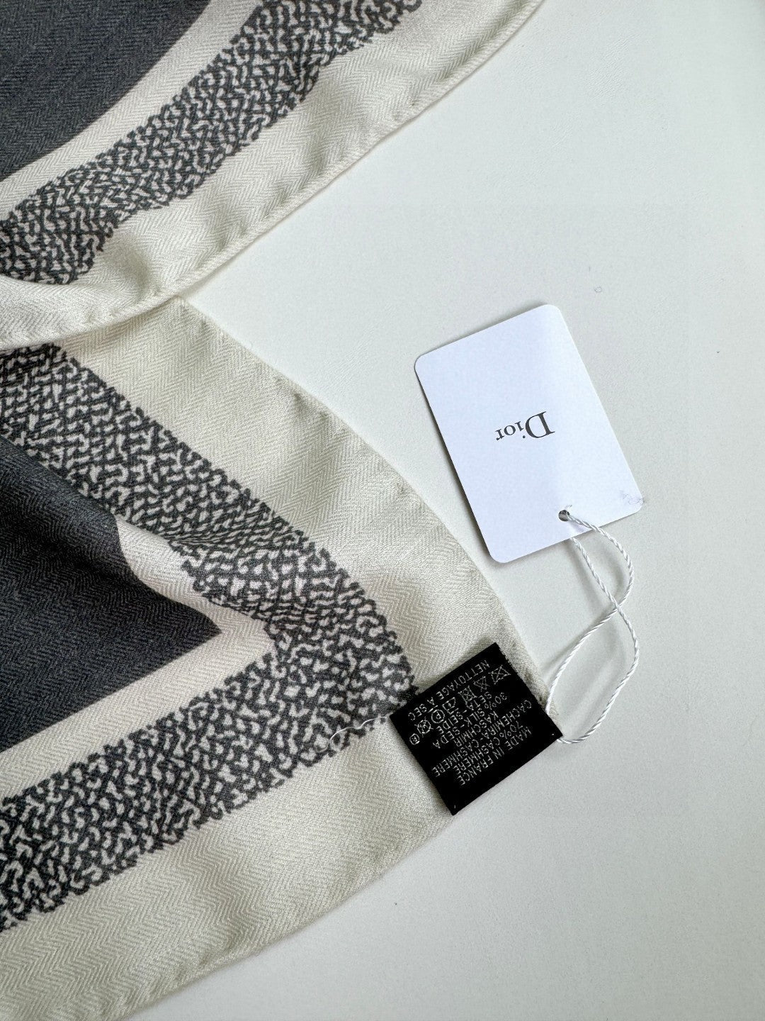 MONOGRAM SQUARE SCARF 140 CM IN COLORFUL CASHMERE AND SILK 413743 mysite