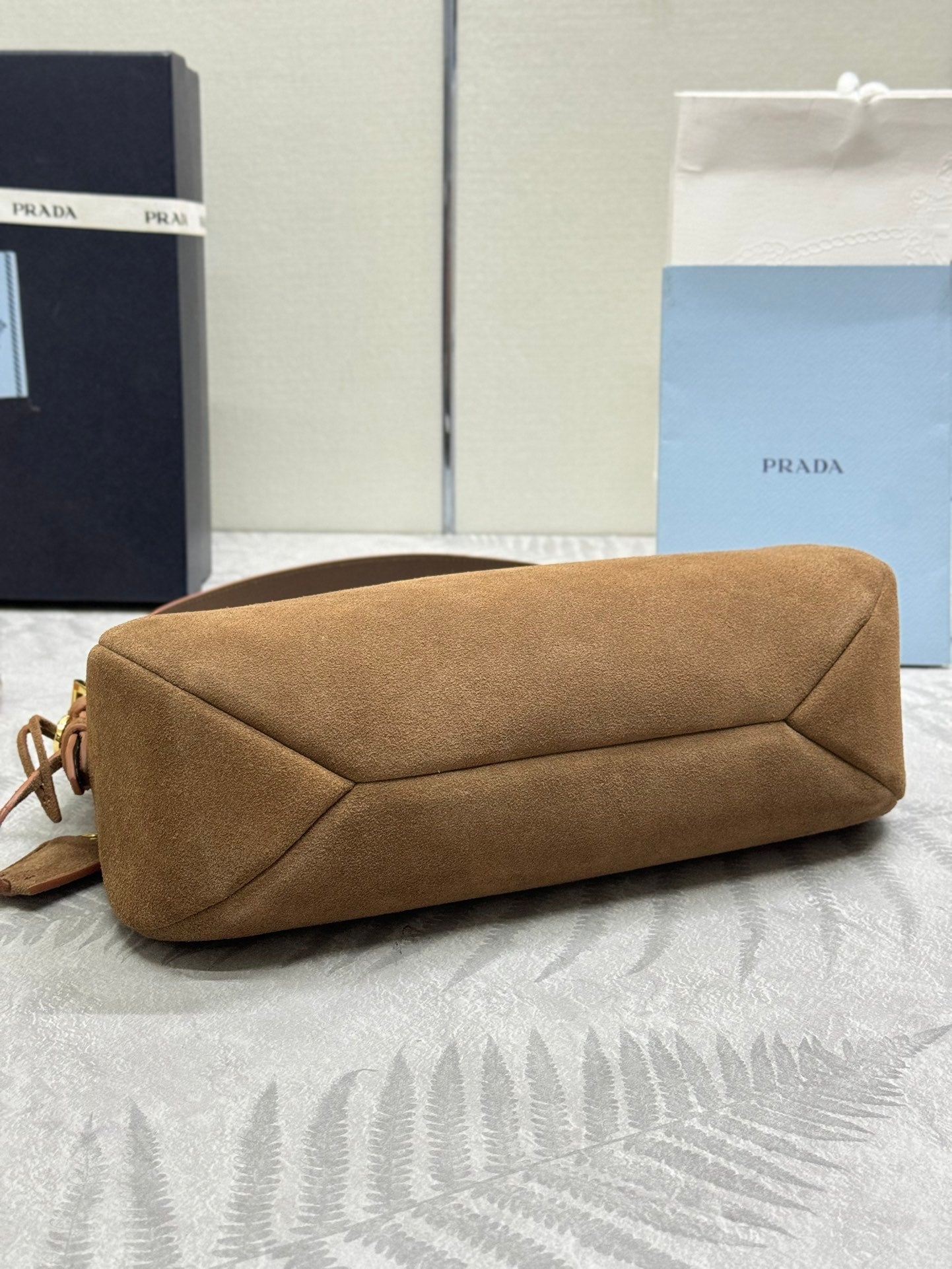 Pra Aimée Crossbodybag Brown Nubuck Leather mysite